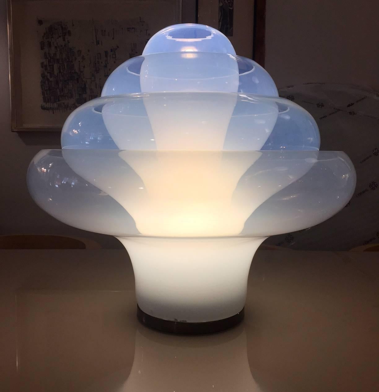 A Carlo Nason Murano glass table lamp, model LT 305 