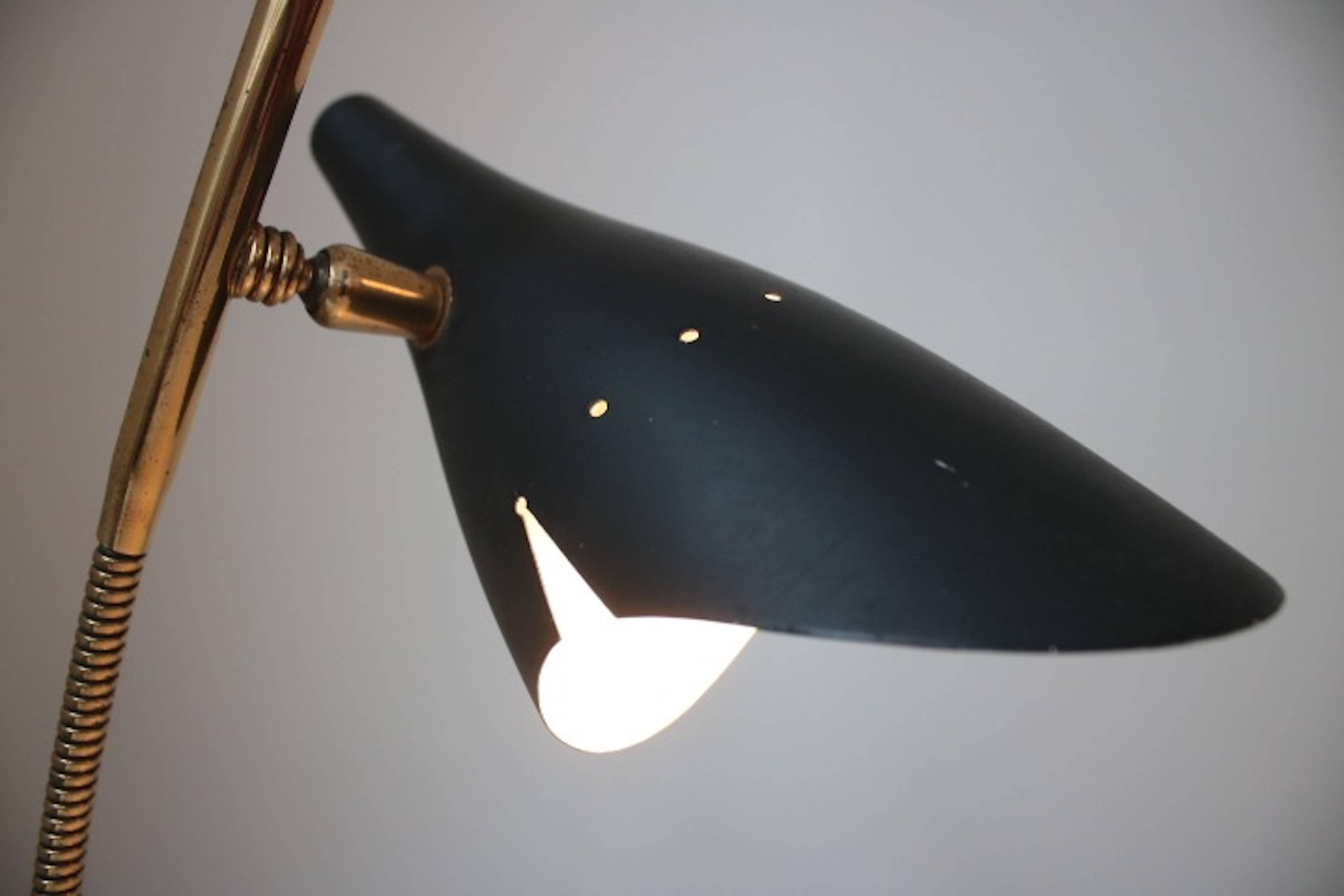 Oscar Torlasco 1950 Table Lamp In Excellent Condition For Sale In Madrid, ES