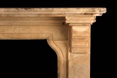 Grand Antique Gothic Tudor Revival Fireplace Mantel, English, 19th Century