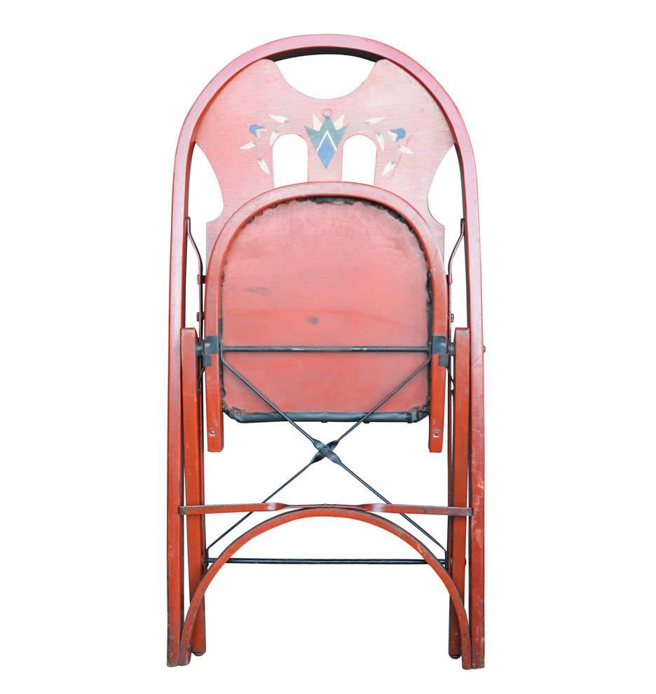 louis rastetter folding chair