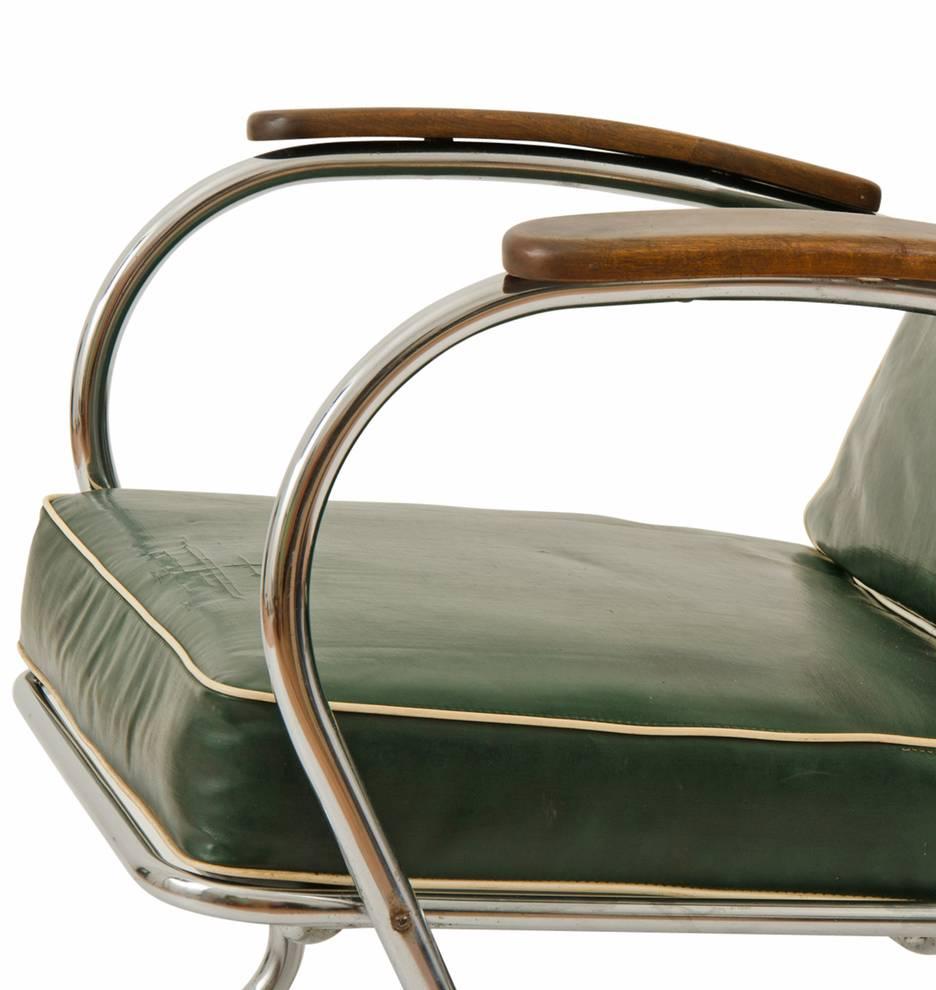 Mid-20th Century Mid-Century Lounge Chair by KEM Weber for Lloyd, circa 1930s