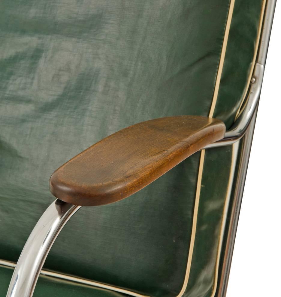 Mid-Century Lounge Chair by KEM Weber for Lloyd, circa 1930s In Good Condition In Portland, OR