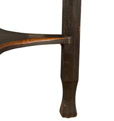 Large Oak Gambling Table, circa 1920s