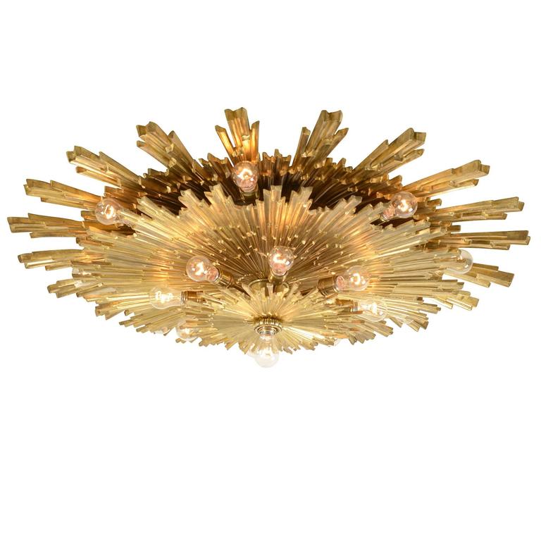 Sunburst Flush Mount Light Fixture Sunburst Ceiling Mount Light Fixture Ideas