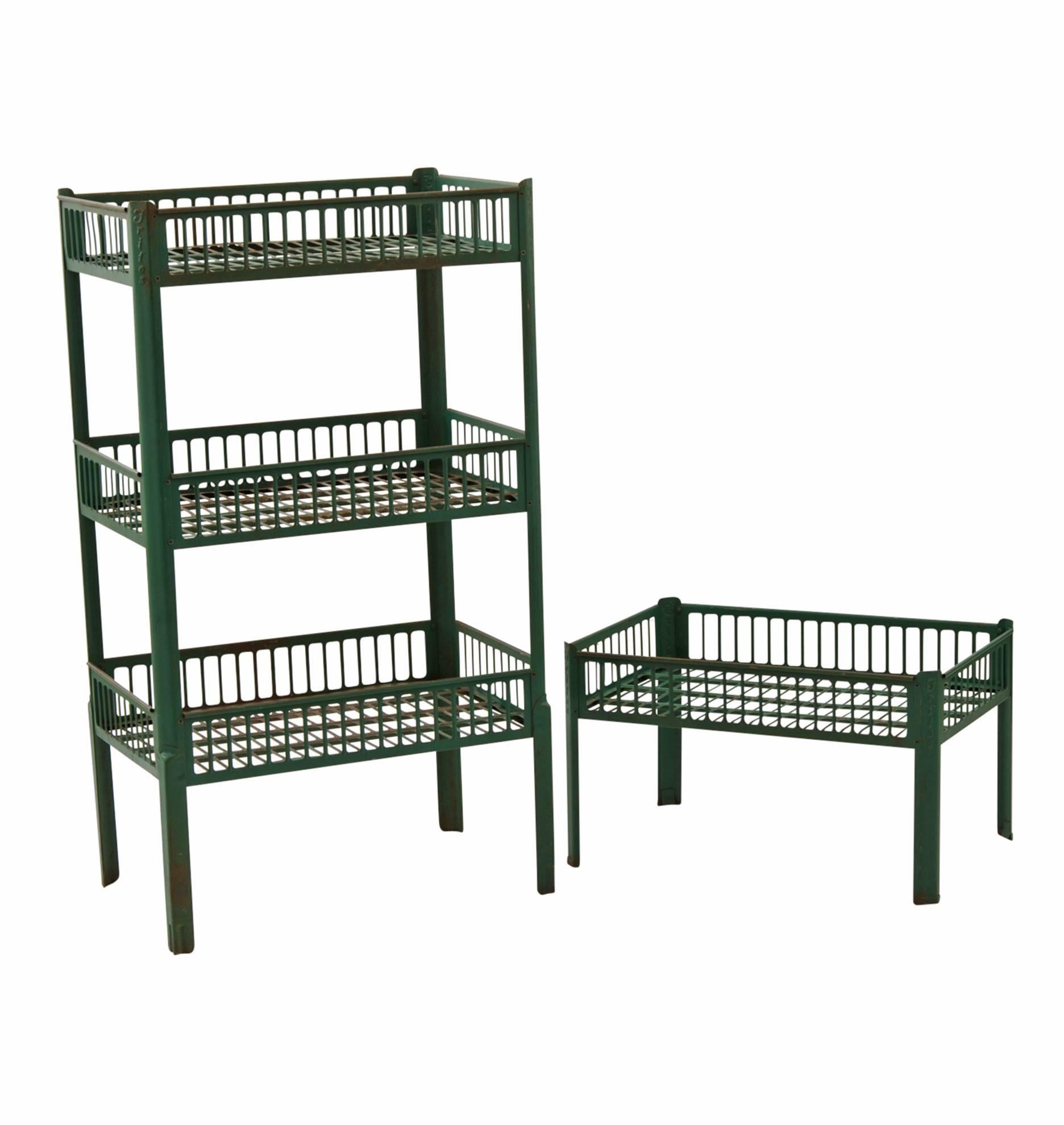 When C.E. Doolin started selling Fritos corn chips out of his Model T Ford in 1932, he probably never imagined the future scale of his snack-food Empire. Made from stamped steel, this bright green display shelf was distributed by the Frito Company