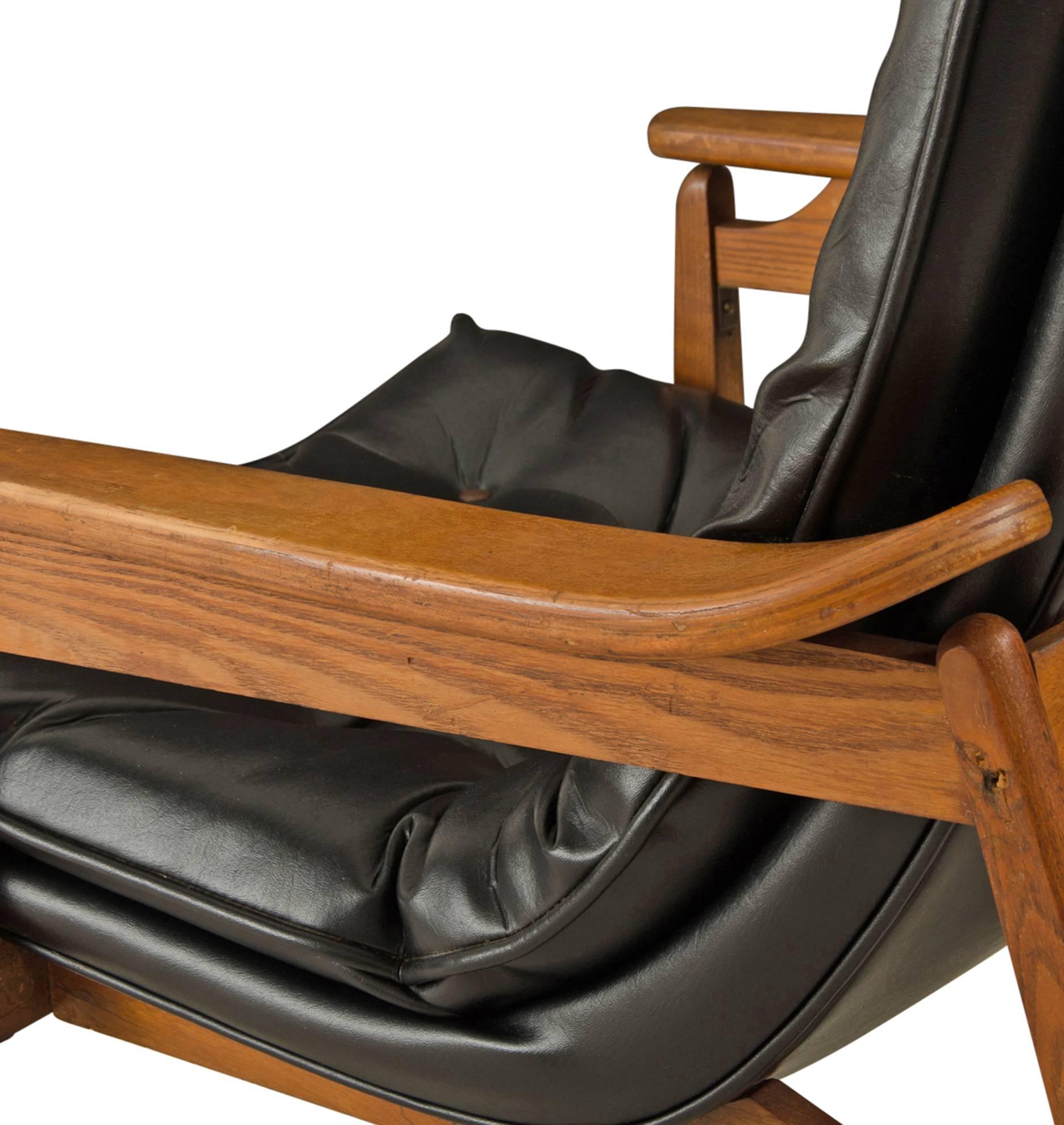 Mid-Century Modern Danish Modern Lounge Chair, circa 1960s