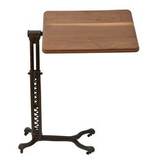 Petite Tilt-Top Table with Cast Iron Base, circa 1905