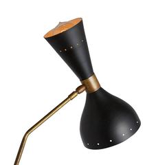 Lamberti Libra-Lux Desk Lamp with Brass Counterbalance, circa 1950s