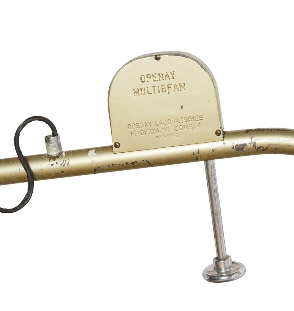 Nickel-Plated Operay Multibeam Surgical Light, circa 1925 For Sale 1
