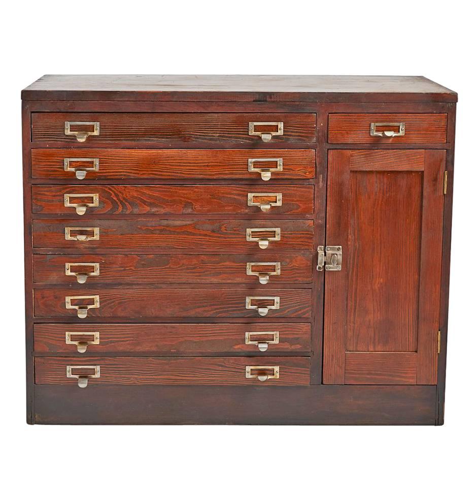 Salvaged from libraries, offices and general stores, our collection of vintage multi-drawer cabinets may have had specific uses in their day, but each has been restored and revitalized to help you organize, store and display your prized possessions.