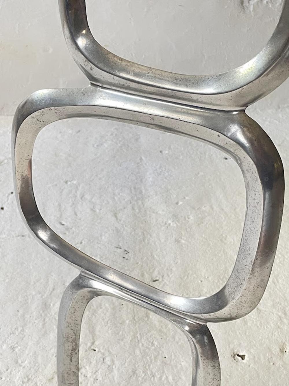 Late 20th Century Sculpture / Candlestick Attributed to: Matthew Hilton England, 1980 For Sale