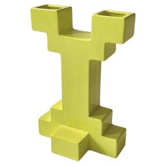 Memphis Style Ceramic Vase Atzeco by Florio Keramia