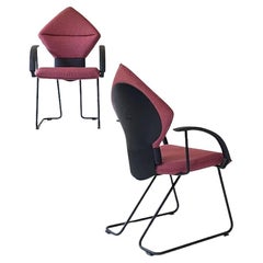 Paire de fauteuils postmodernes par Uli Witzig pour Sitag, Suisse 1991