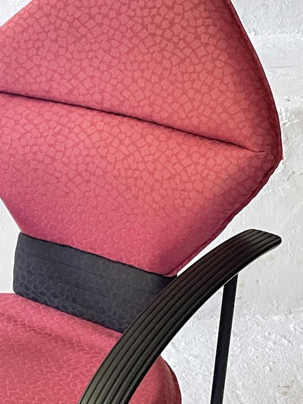 Paire de fauteuils postmodernes par Uli Witzig pour Sitag, Suisse 1991 en vente 3