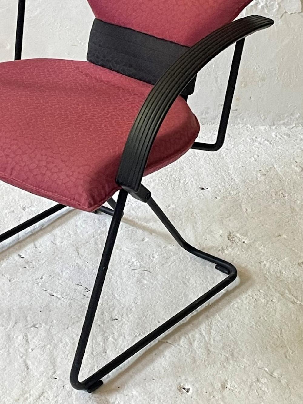 Paire de fauteuils postmodernes par Uli Witzig pour Sitag, Suisse 1991 en vente 2