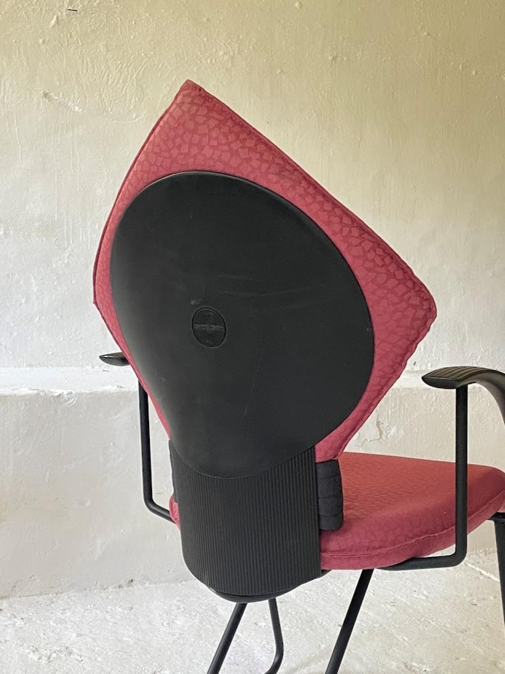 Paire de fauteuils postmodernes par Uli Witzig pour Sitag, Suisse 1991 en vente 1
