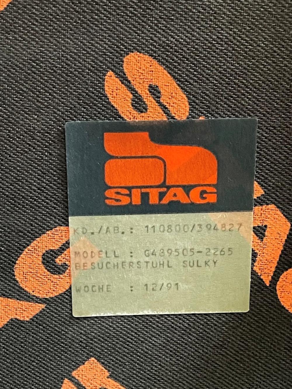 Paire de fauteuils postmodernes par Uli Witzig pour Sitag, Suisse 1991 en vente 9