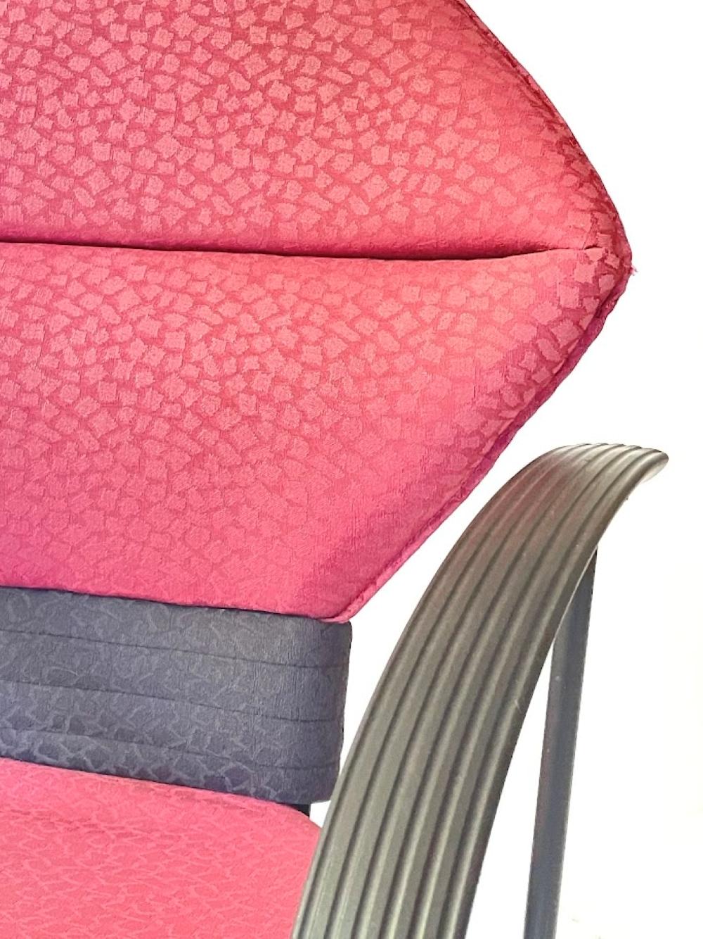 Paire de fauteuils postmodernes par Uli Witzig pour Sitag, Suisse 1991 en vente 11