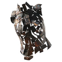 “Jeanne d’Arc” Welded Steel Sculpture József Szabó Trash Works Industrial 2024