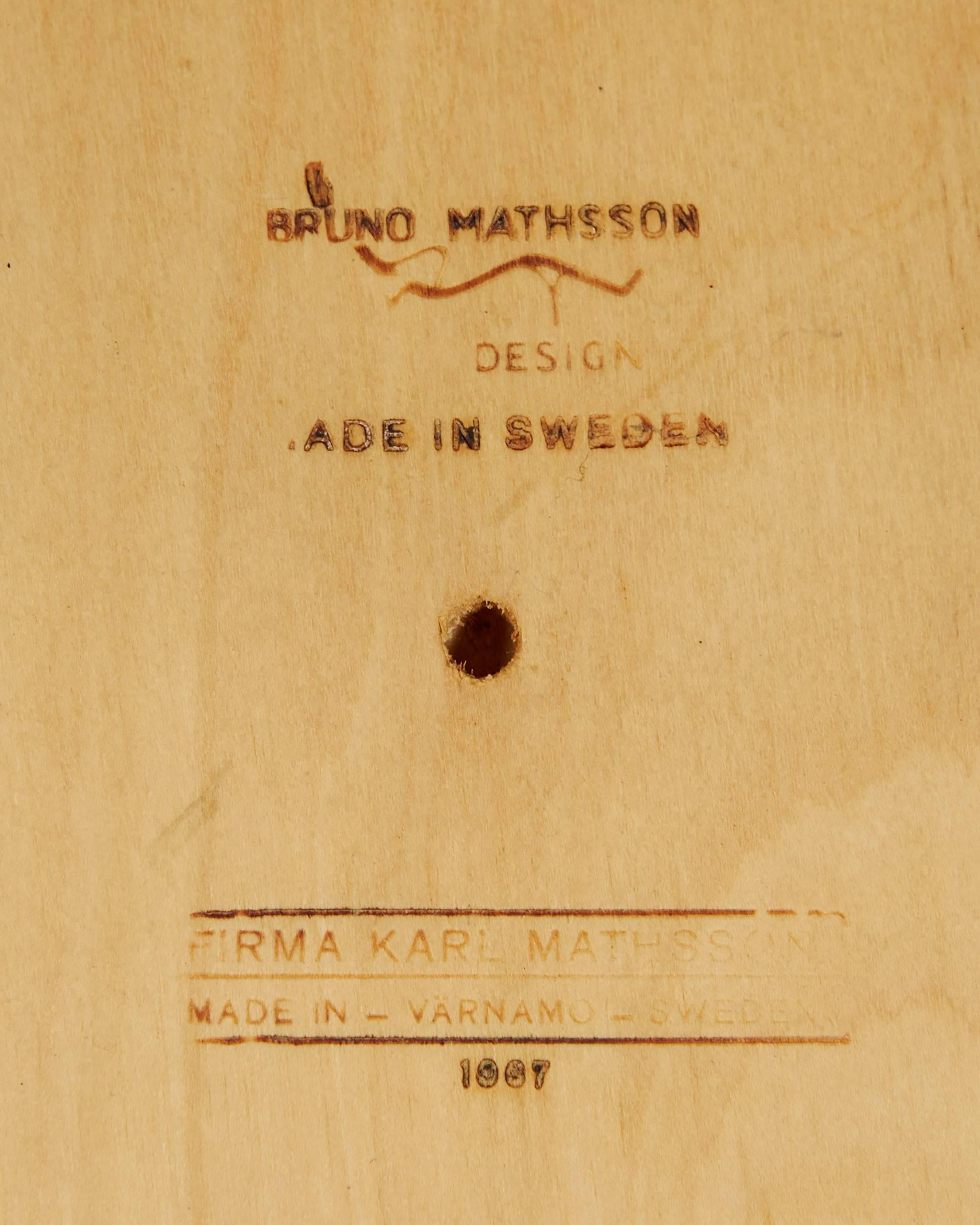 Mid-20th Century Occasional Table Designed by Bruno Mathsson for Karl Mathsson