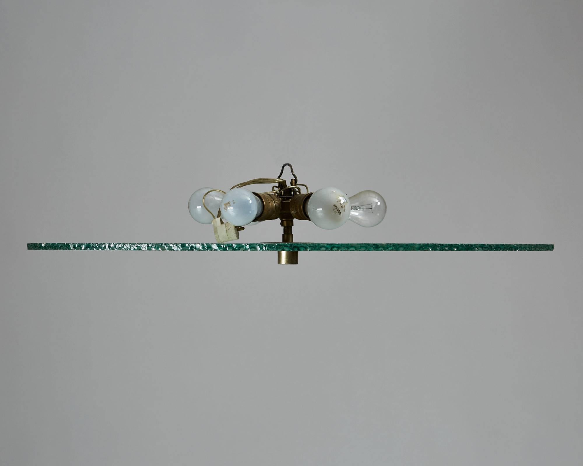 Swedish Ceiling Lamp, Anonymous, Sweden, 1930s