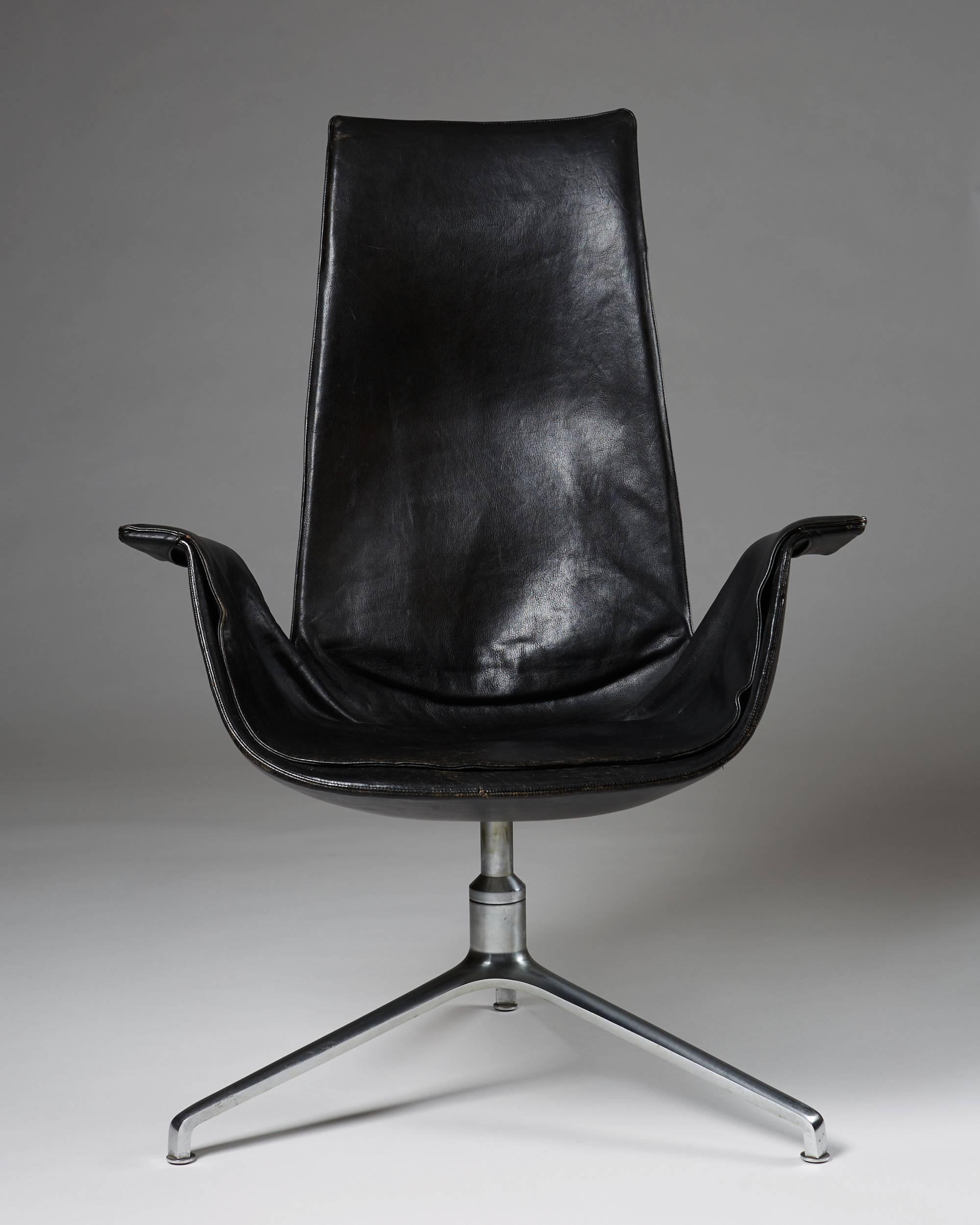 Tulip Chair Designed by Preben Fabricius & Jörgen Kastholm, Germany, 1960s In Excellent Condition In Stockholm, SE