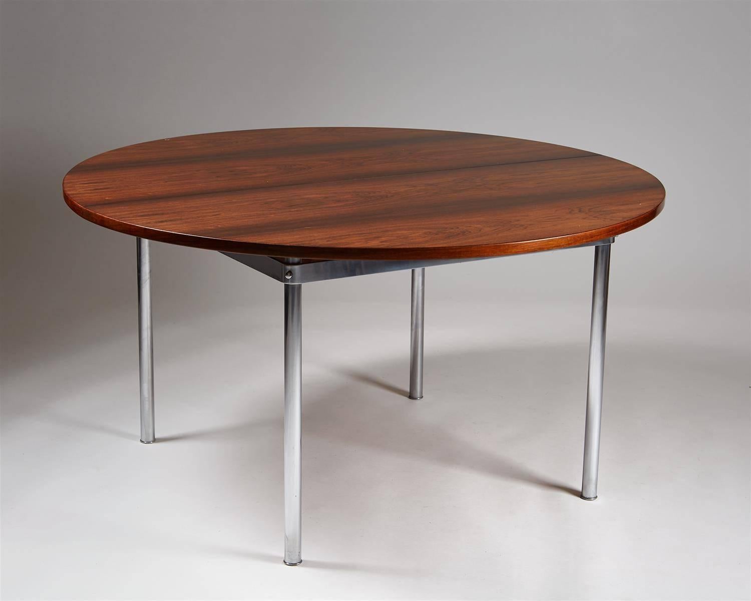 Dining Table Designed by Hans Wegner for Andreas Tuck, Denmark, 1961 In Excellent Condition In Stockholm, SE