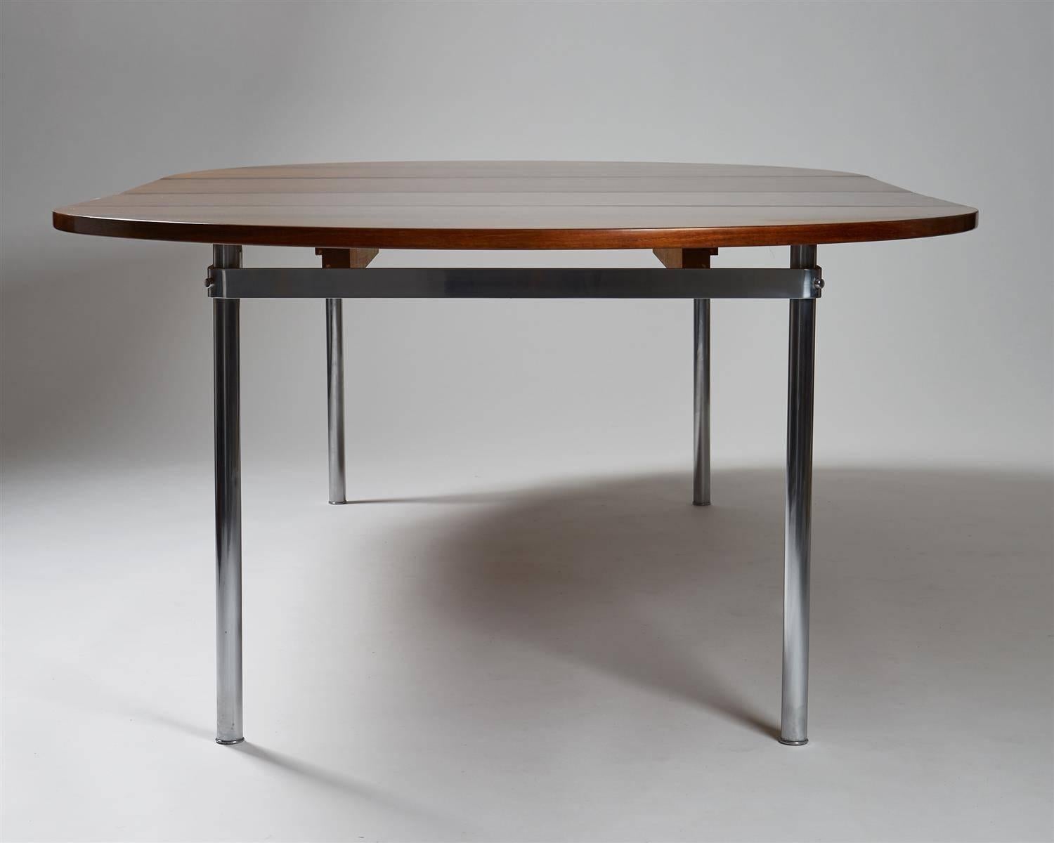 Danish Dining Table Designed by Hans Wegner for Andreas Tuck, Denmark, 1961