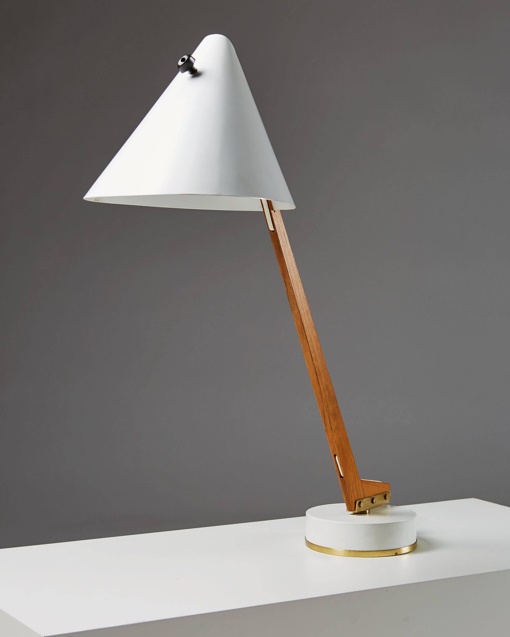Scandinavian Modern Table Lamp Designed by Hans-Agne Jakobsson
