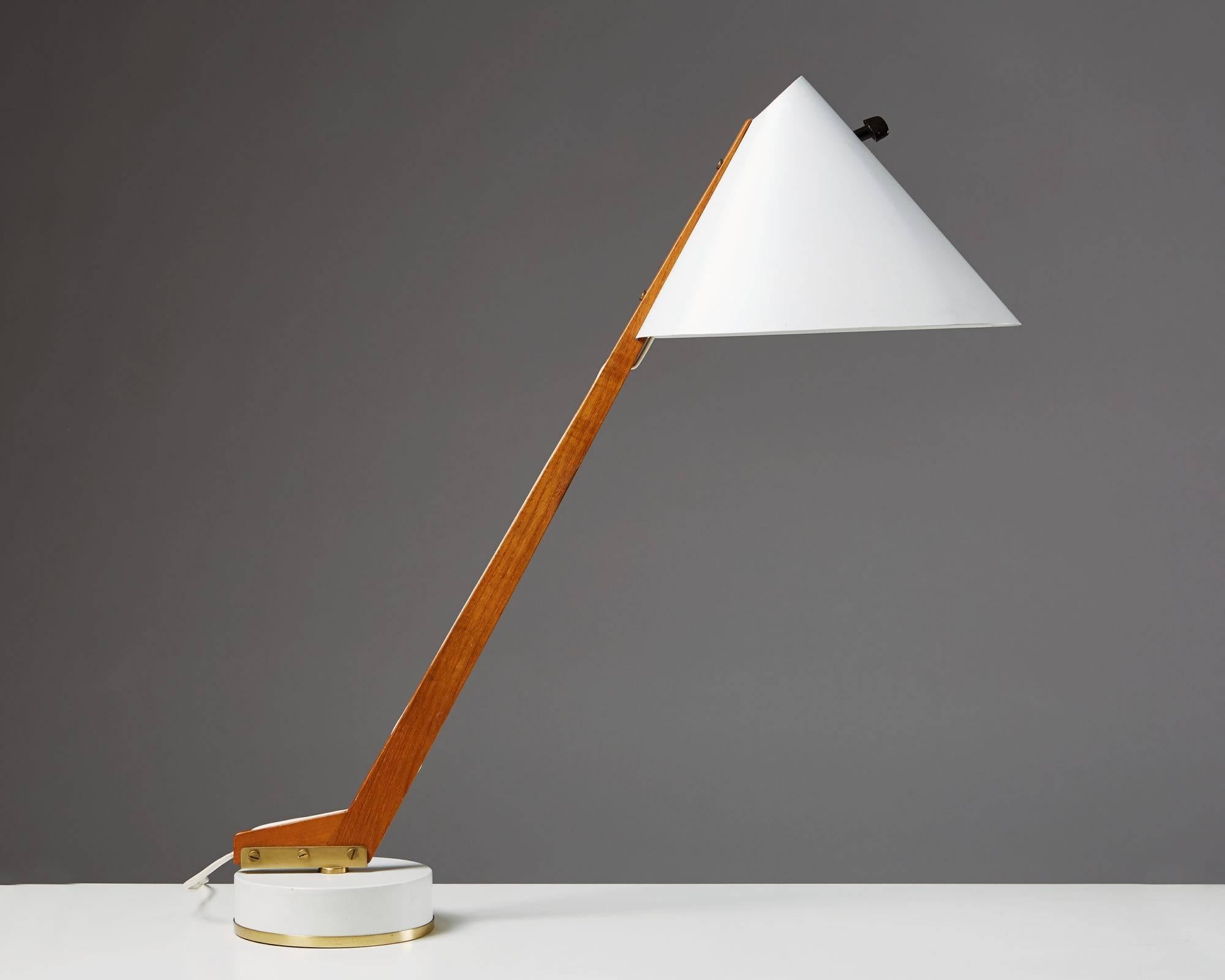 Table lamp designed by Hans-Agne Jakobsson, Sweden, 1960s.