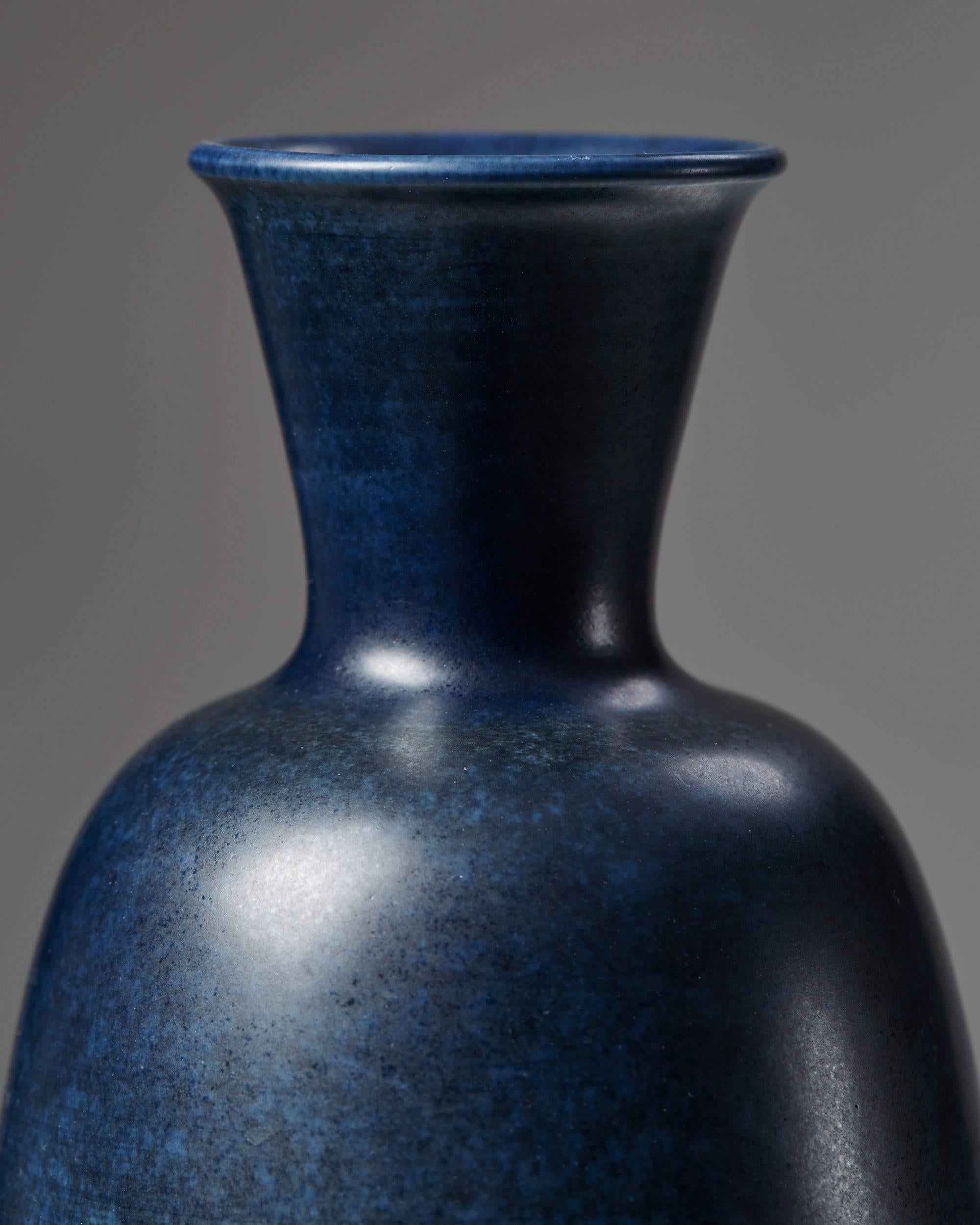 Modern Vase Designed by Erich and Ingrid Triller for Tobo, Sweden, 1950s