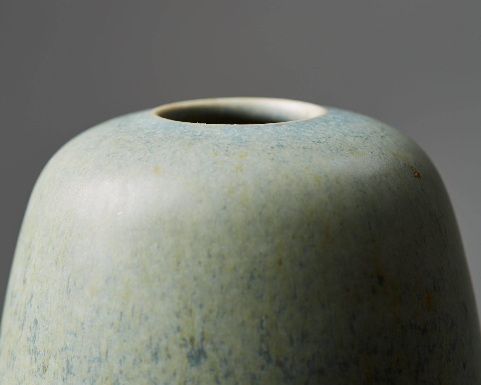 Modern Vase Designed by Erich and Ingrid Triller for Tobo, Sweden, 1950s