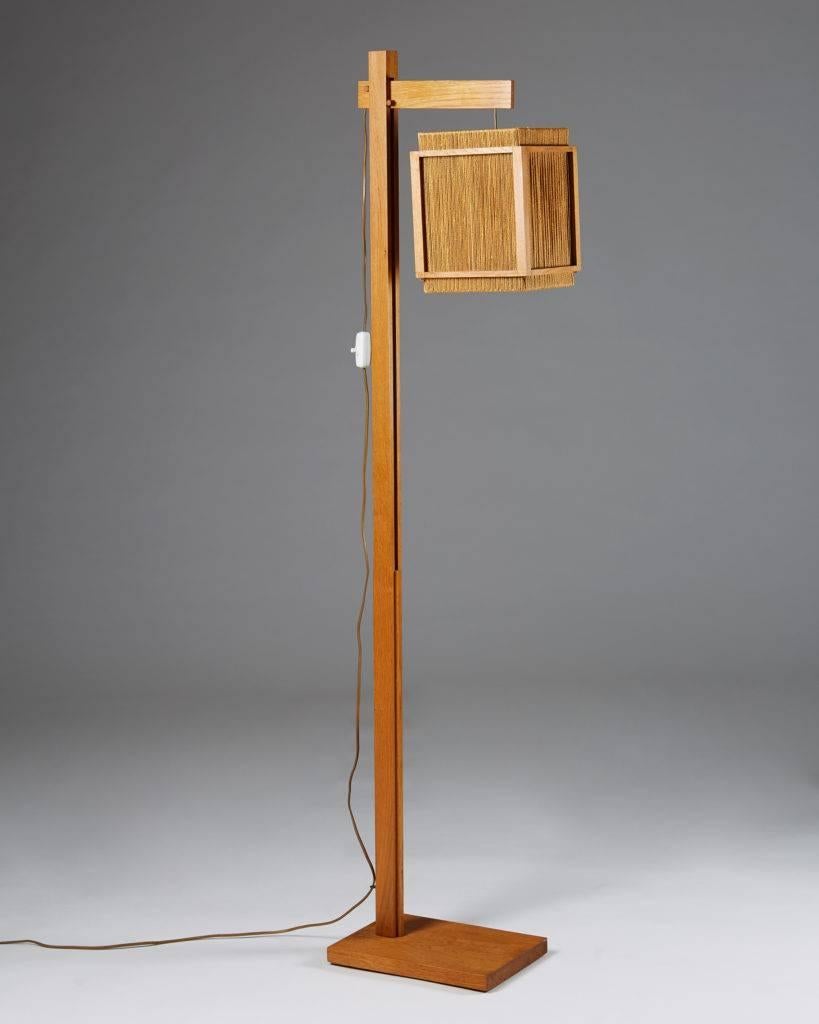 Scandinavian Modern Floor Lamp Designed by Hans Kempe and Lars Ljunglöf for Hantverket, Sweden, 1960