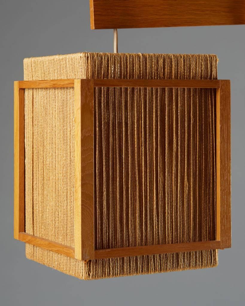 Floor Lamp Designed by Hans Kempe and Lars Ljunglöf for Hantverket, Sweden, 1960 In Excellent Condition In Stockholm, SE