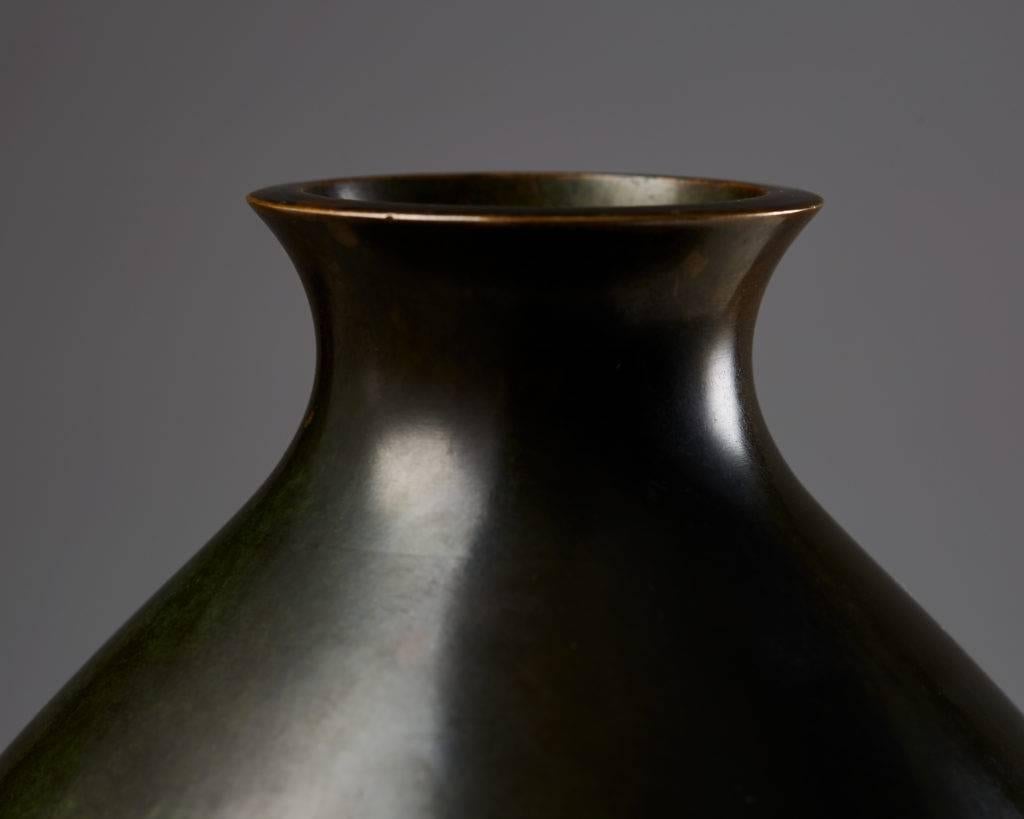 Danish Vase Designed by Just Andersen, Denmark, 1930s