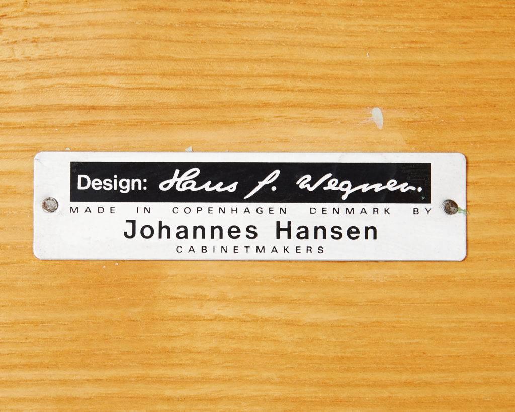 Ash Bench Designed by Hans J. Wegner for Johannes Hansen, Denmark, 1953