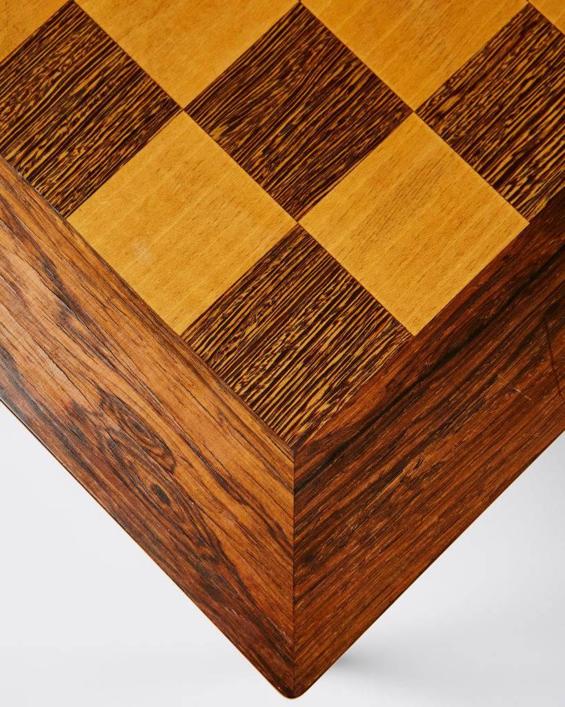 Danish Chess Table Designed by Knud Joos, Denmark, 1960s