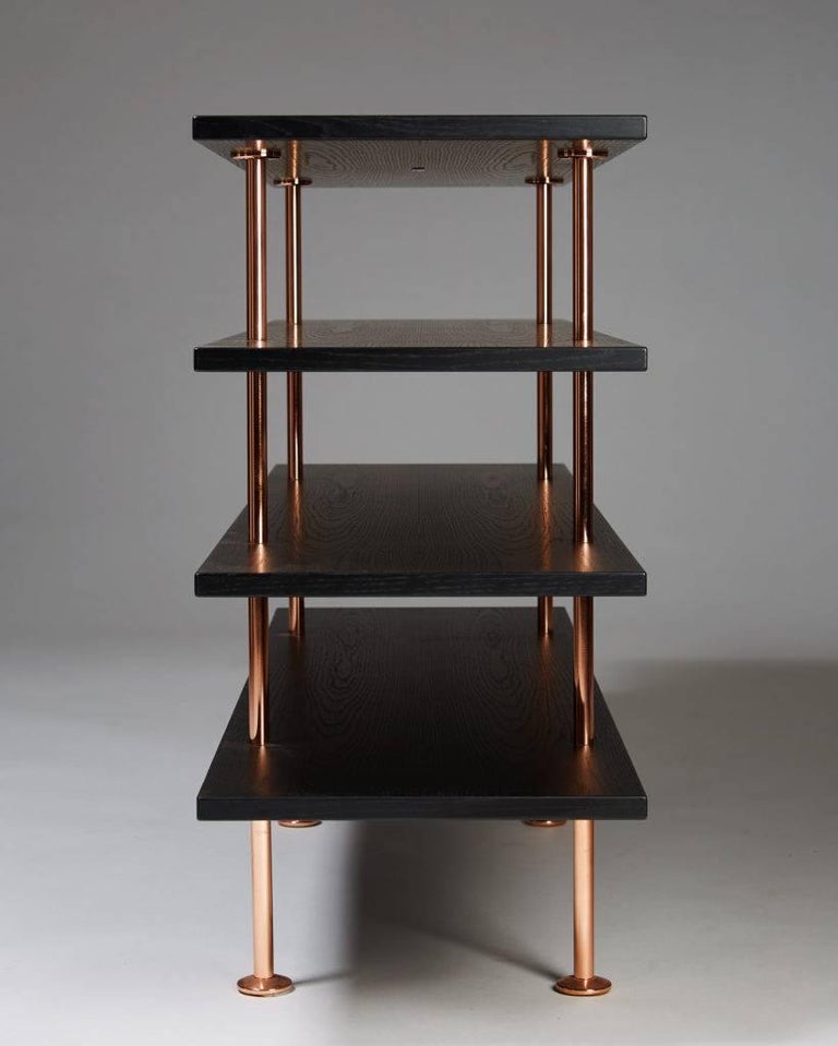 Lacquered Shelving System Designed by Bruno Mathsson, Sweden, 2015