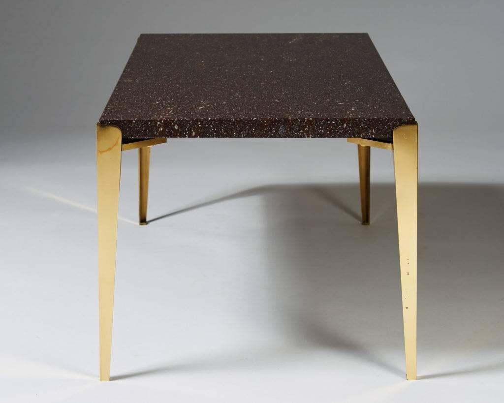 Swedish Occasional Table Stone Designed by Josef Frank for Svenskt Tenn, Sweden, 1950s