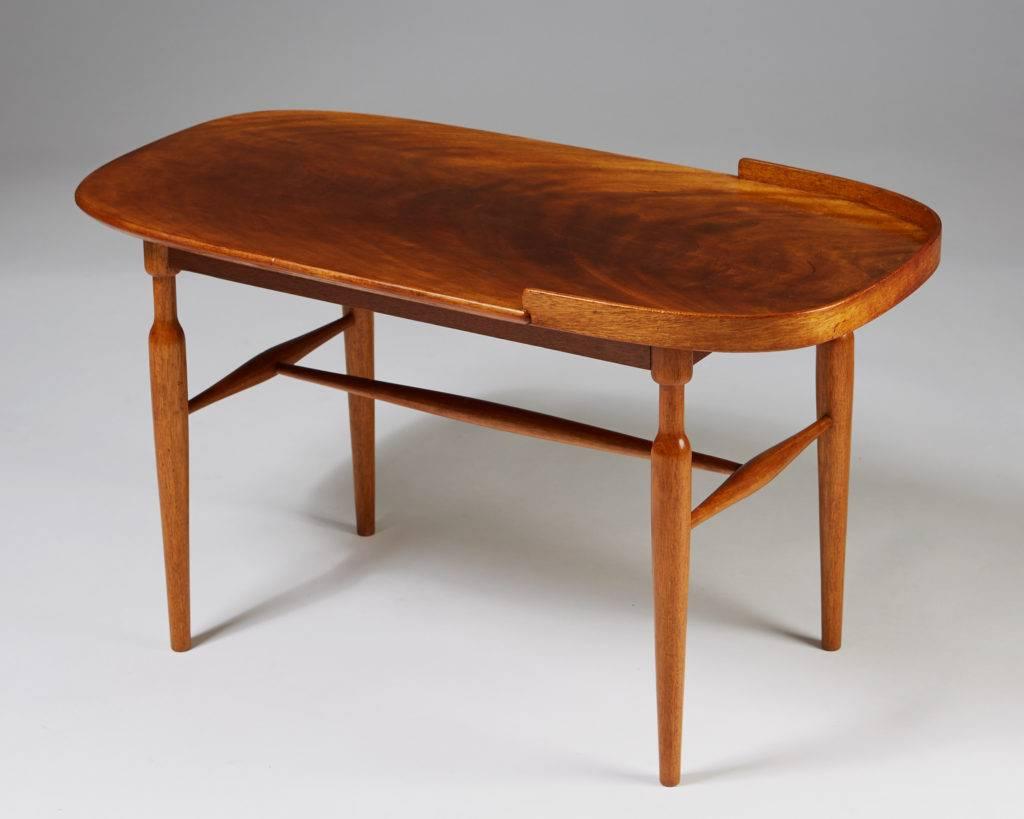 Scandinavian Modern Occasional Table Model 961 Designed by Josef Frank for Svenskt Tenn, Sweden