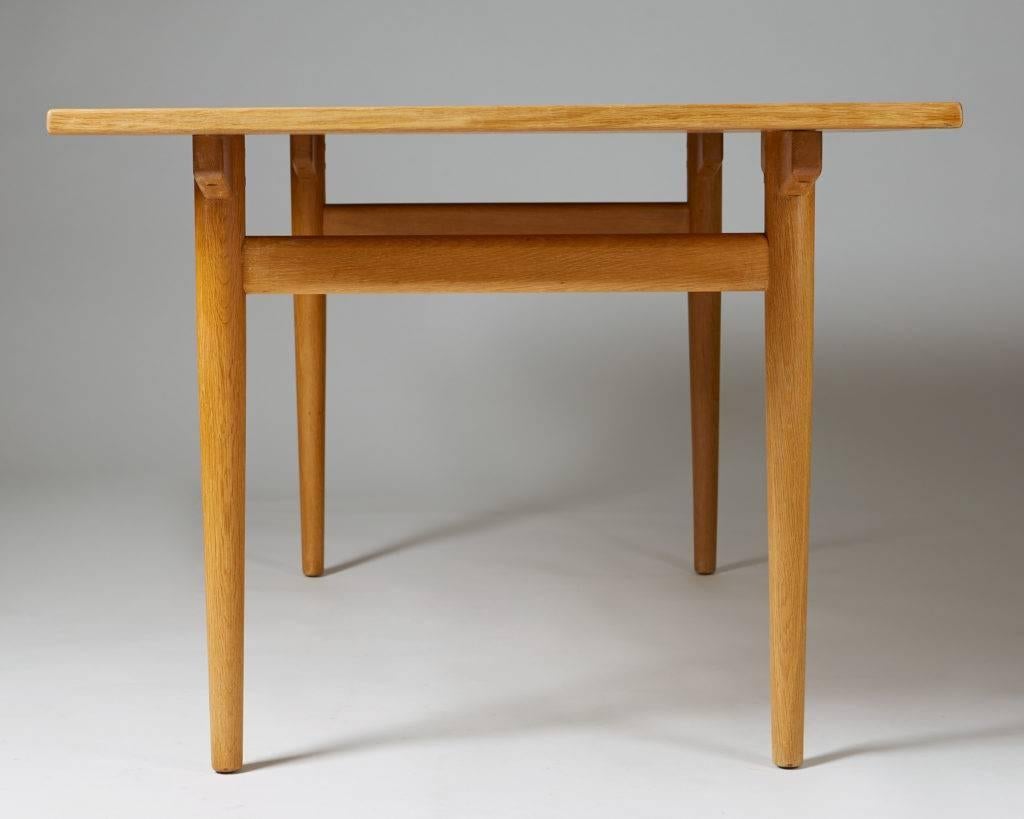 Danish Dining Table Designed by Hans Wegner for Andreas Tuck, Denmark, 1950s