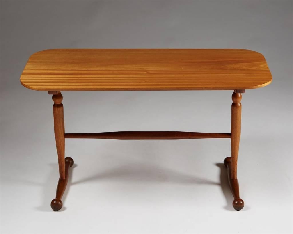 Scandinavian Modern Occasional Table Designed by Josef Frank for Svenskt Tenn, Sweden, 1950s