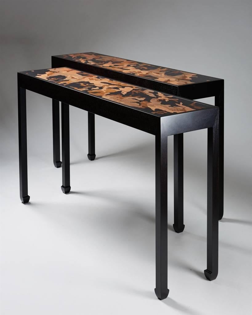 Console Table Designed by Morten Höeg Larsen, Denmark, 2015 In Excellent Condition In Stockholm, SE