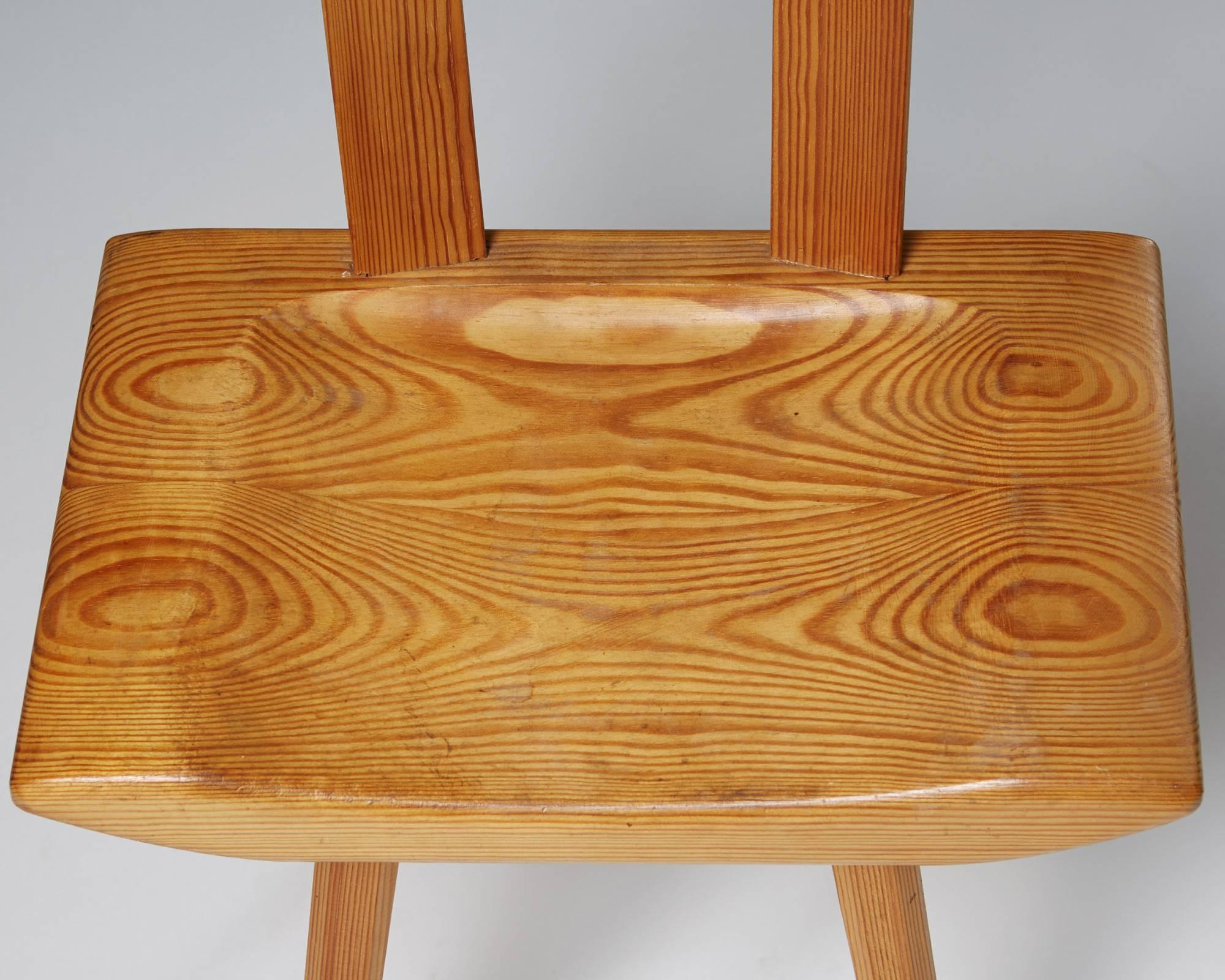 Mid-20th Century Children’s Chairs, Designed by Bengt Lundgren, Sweden, 1960s