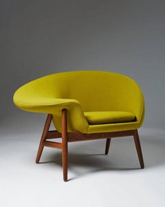 Armchair Designed by Hans Olsen for Bramin, Denmark, 1956
