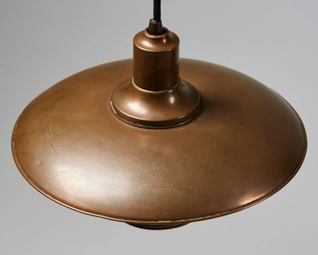 Ceiling Lamp PH Designed by Poul Henningsen for Louis Poulsen, Denmark, 1930s In Excellent Condition In Stockholm, SE