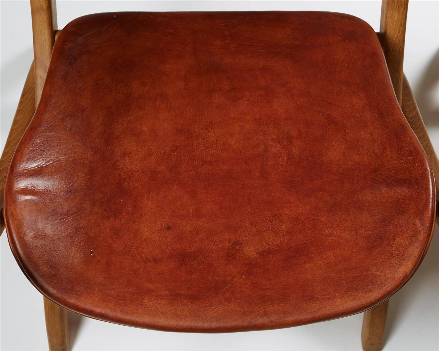 Folding Armchair “Egyptian Chair” Designed by Poul Hundevad, Denmark, 1950s 3