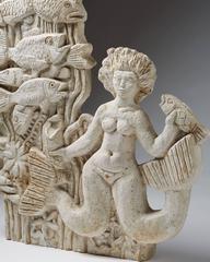 Wall Plaque Designed by Stig Lindberg, Sweden, 1950s