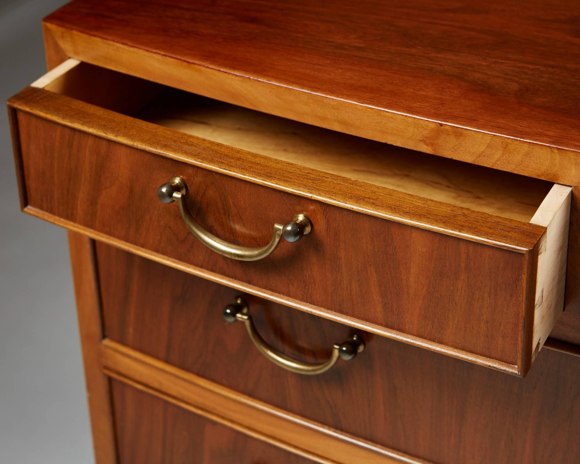 Chest of Drawers Designed by Ole Wanscher for Illums Bolighus, Denmark In Excellent Condition In Stockholm, SE