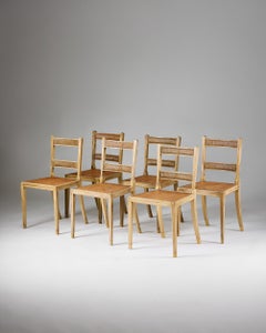 Set of six dining chairs, England, Early 19th century